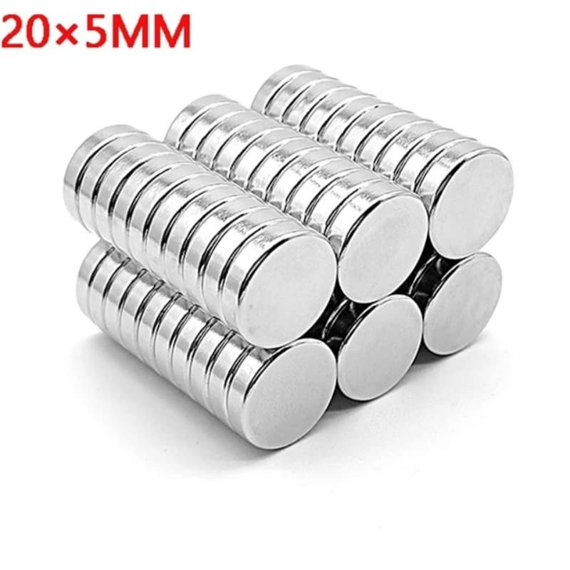 20x5mm Round Rare Earth Neodymium Magnet N35 Permanent NdFeB ,Round Strong 