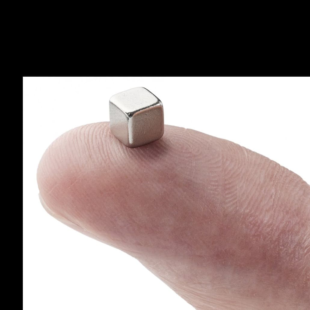 5mm Cube Neodymium Magnet super strong.